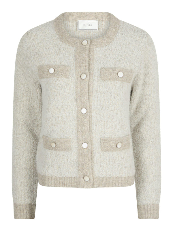 Neo Noir Vivia Knit Cardigan 163256 Sand 976