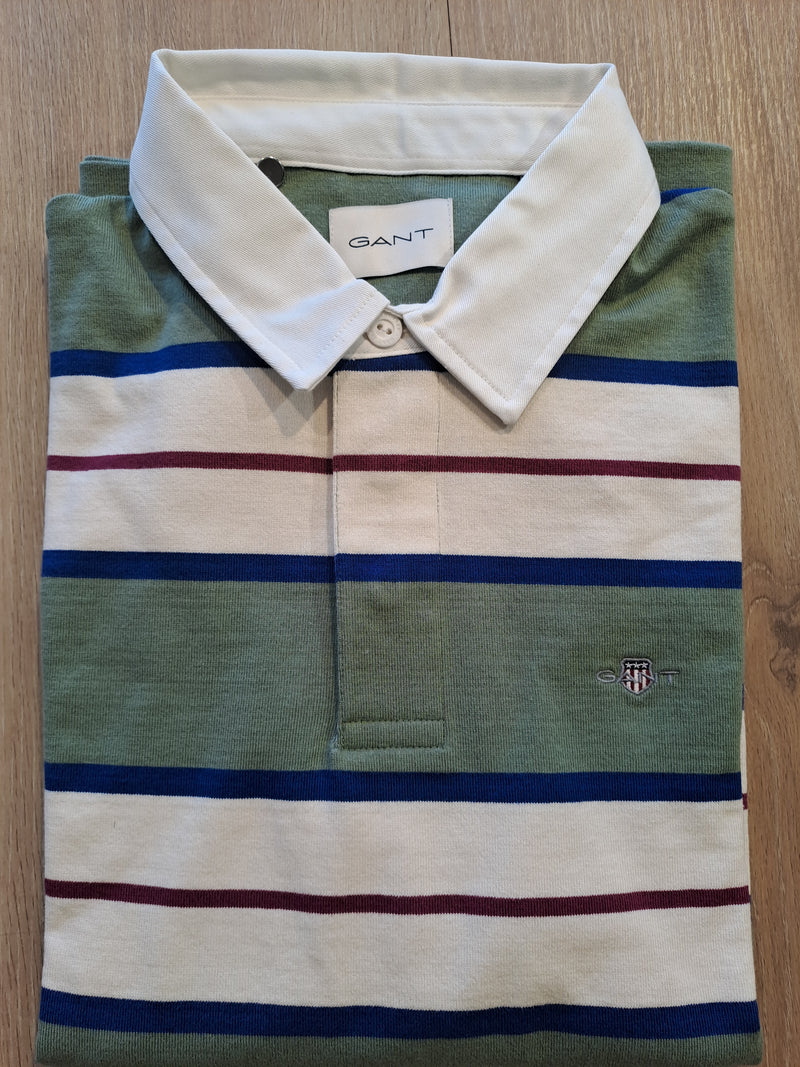 Gant Polo striped heavy rugger 2013063 375