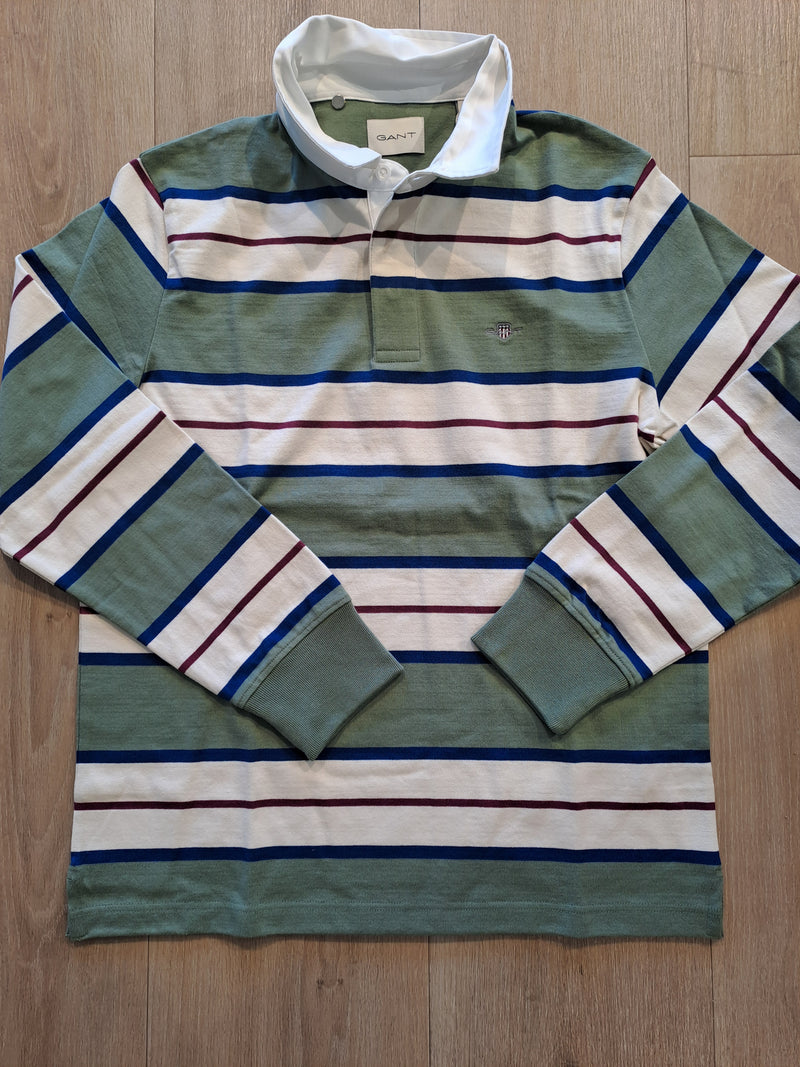 Gant Polo striped heavy rugger 2013063 375