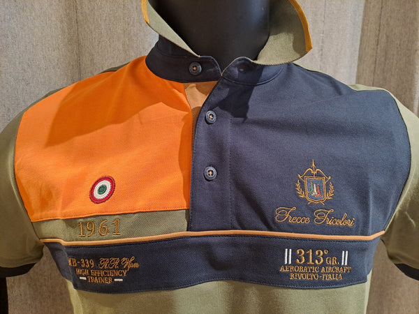 Aeronautica Polo t-shirt PO1867 Army