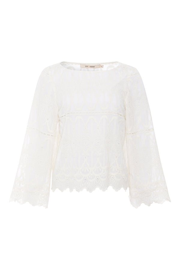 Rue de Femme Bluse Colette 243737010 Off white 02