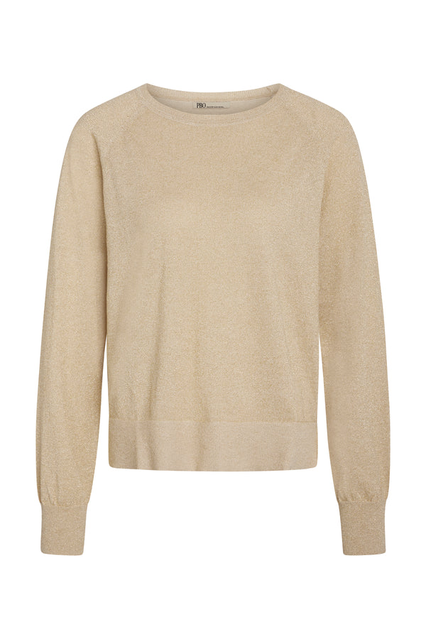 PBO Bekka Knit Sweater 245 3415 0 Guld 93