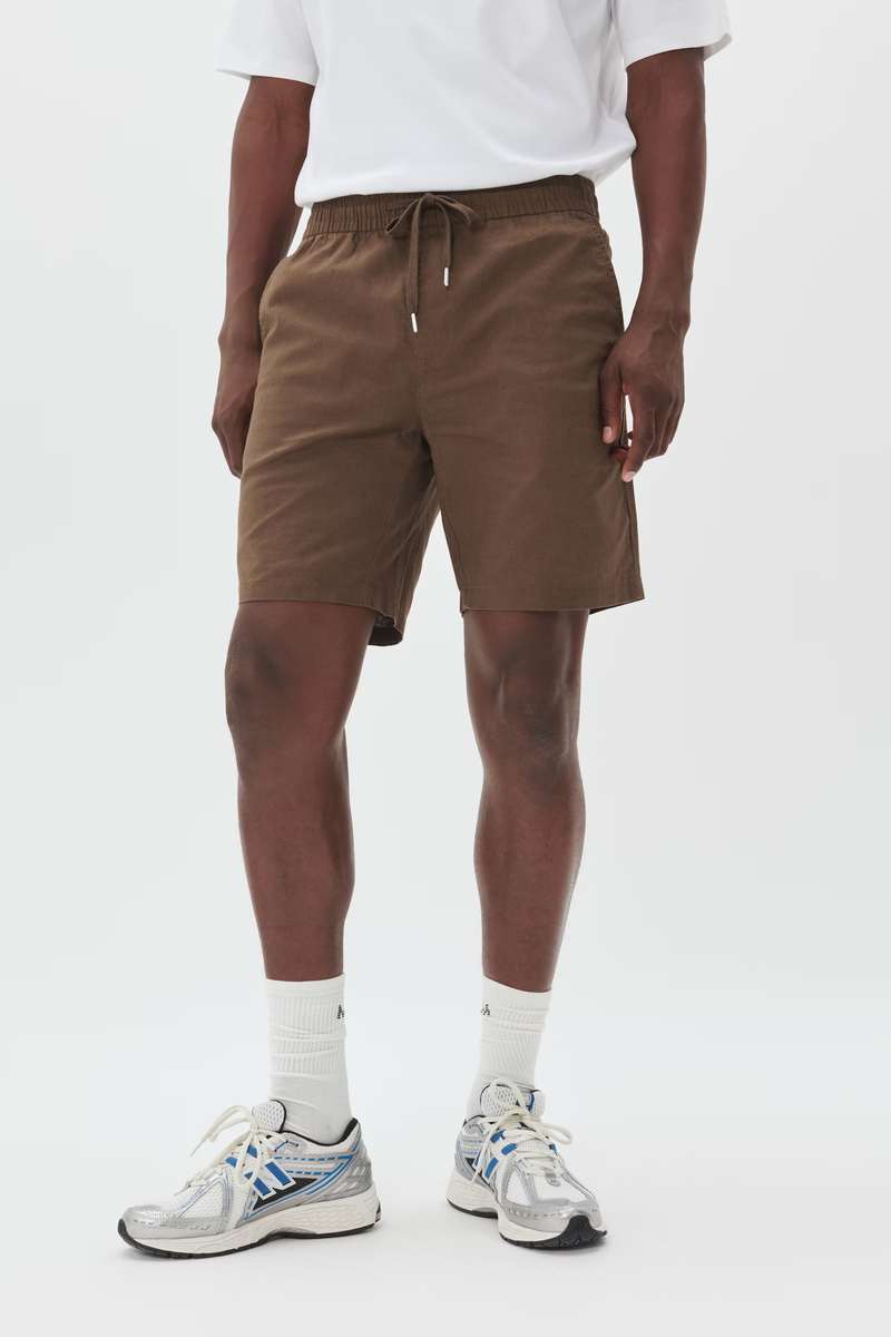 Matinique hørshorts MAbarton 30206032 sand walnut