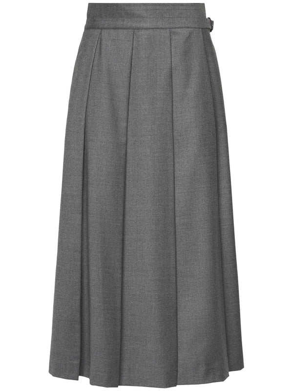 MaxMara Nederdel Palk 2425106032 000 Grå 003