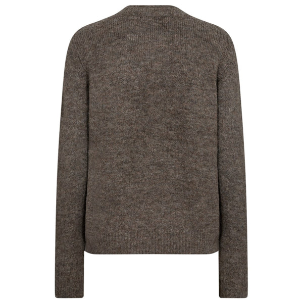 Copenhagen Muse Strik Diamond-Pullover 04682 Brun