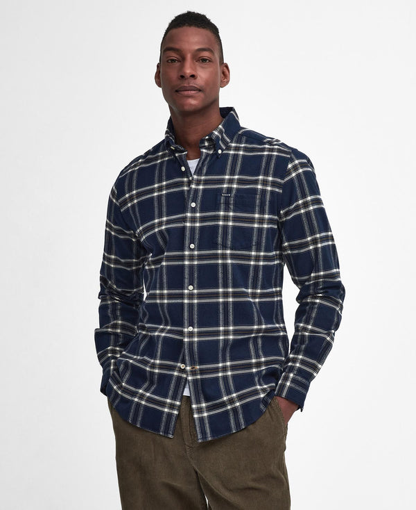 Barbour skjorte Bromley MSH5501 navy