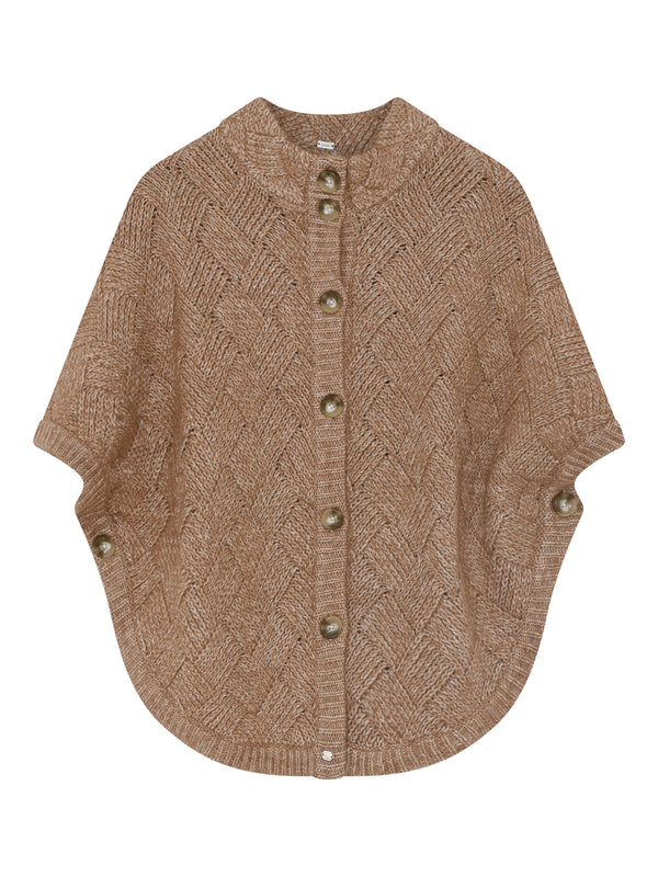 Gustav Poncho Tekla Knit 54425 Sand 92047