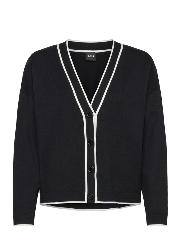 Boss woman cardigan Flodina sort