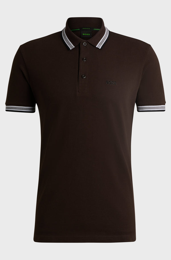 Boss Polo Paddy 54046055 brun 213