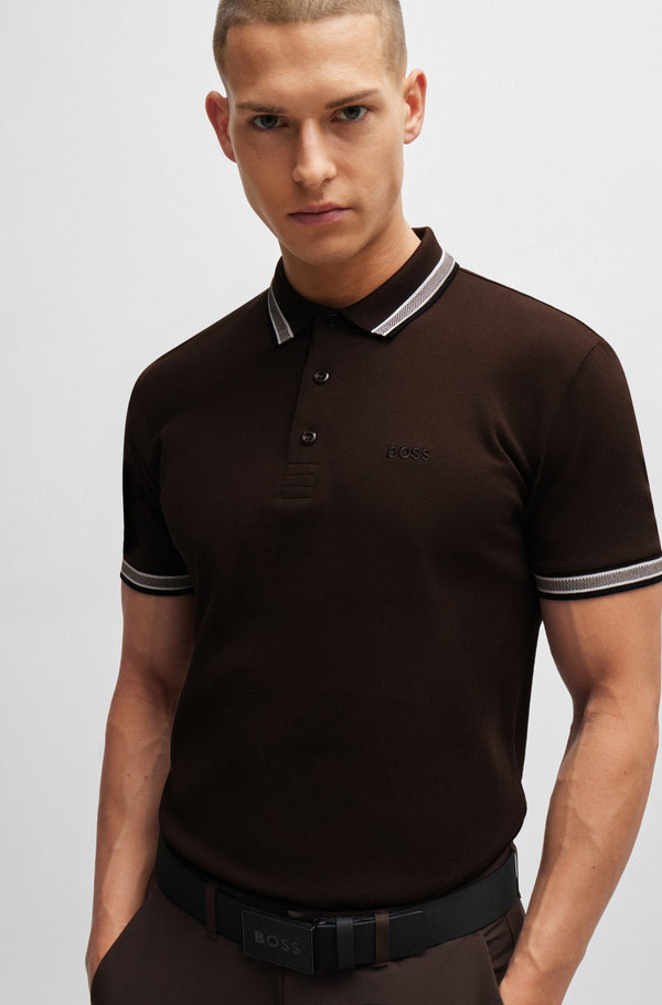 Boss Polo Paddy 54046055 brun 213