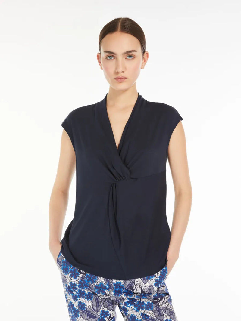 MaxMara Bluse Senior Navy